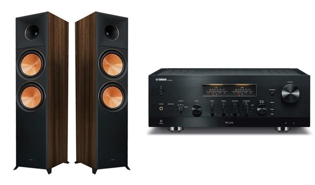 Yamaha R-N2000A&Klipsch RP-8000F II Network Müzik Sistemi