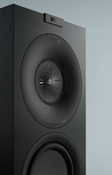 Kef Q Concerto Meta Raf Tipi Hoparlör Çift Siyah