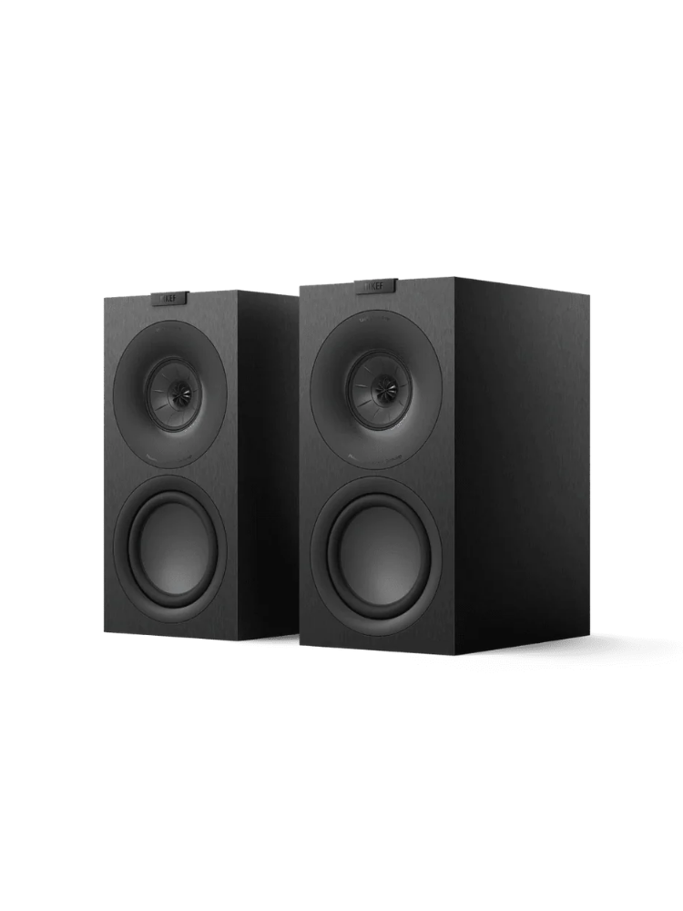 Kef Q Concerto Meta Raf Tipi Hoparlör Çift Siyah