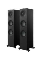 Kef Q7 Meta Kule Tipi Hoparlör Çift Saten Siyah