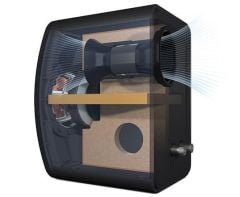 KEF LS50 Meta Raf Tipi HiFi Pasif Hoparlör Çift Karbon Siyah