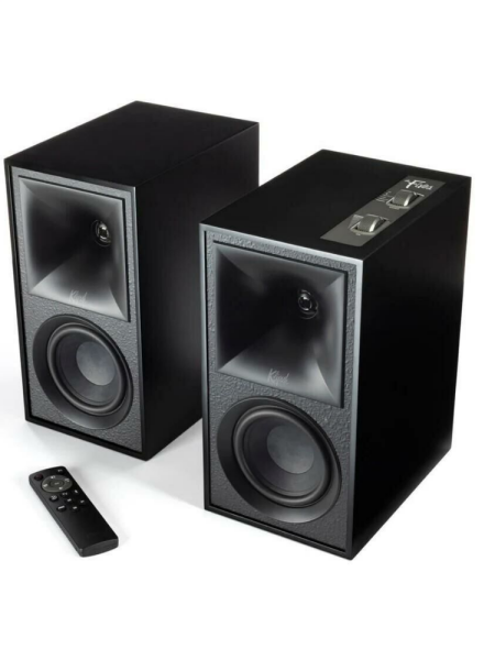 Klipsch The Fives - Heritage Serisi Bluetooth Aktif Monitör Hoparlör Çift Mat Siyah