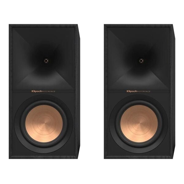 Klipsch R-60M Raf Tipi Pasif Hoparlör Çift Siyah