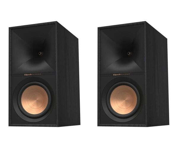 Klipsch R-60M Raf Tipi Pasif Hoparlör Çift Siyah | Raf Tipi