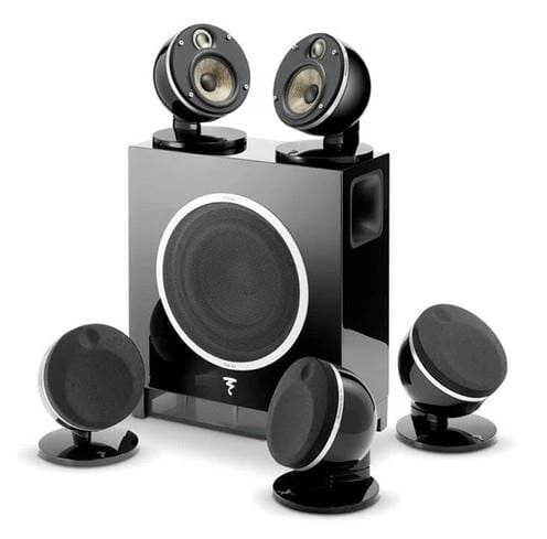 Focal Dome Flax 5.1 - Dome Flax & Sub Air 5.1 Siyah
