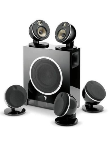 Focal Dome Flax 5.1 - Dome Flax & Sub Air 5.1 Siyah