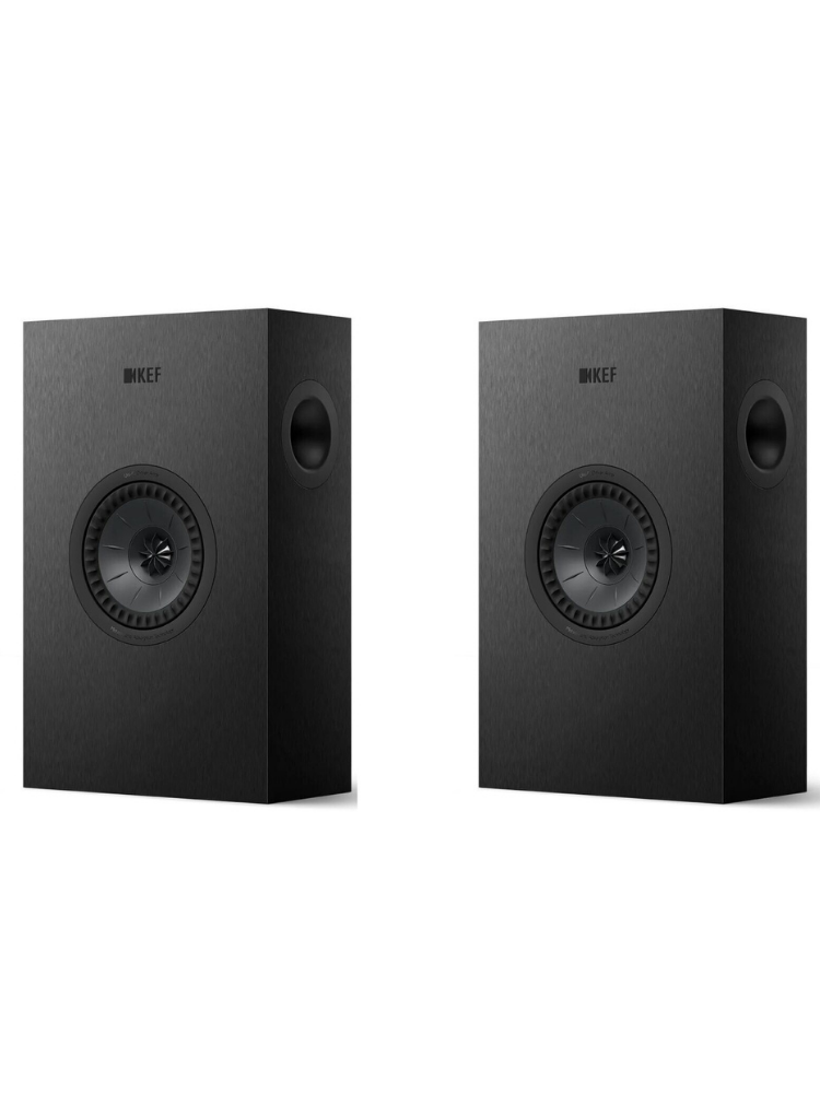 Kef Q4 Meta On-Wall Hoparlör Çift Siyah