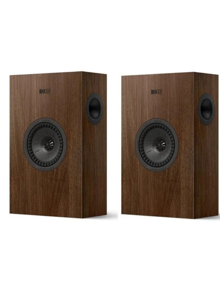 Kef Q4 Meta On-Wall Hoparlör Çift Ceviz