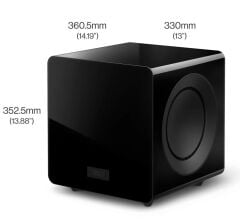 Kef KC92 Subwoofer Siyah