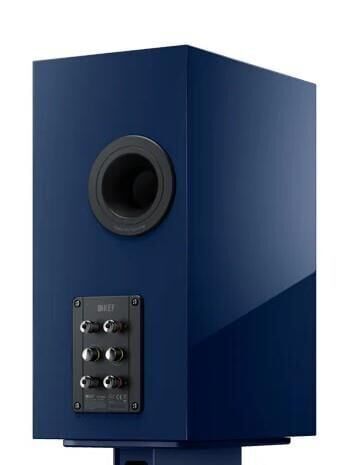 KEF R3 Meta Raf Tipi Hi-Fi Pasif Hoparlör - Çift -Parlak Mavi