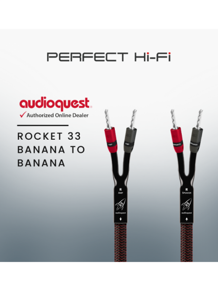 Audioquest Rocket 33 Banana Speaker Cable 2,5 metre