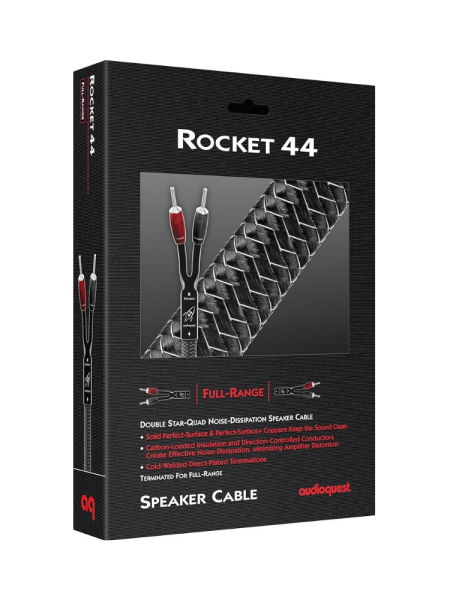 Audioquest Rocket 44 Banana Speaker Cable 3 metre