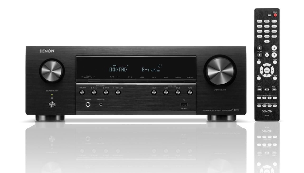 Denon AVR-S670H 5.2 Kanal 8K AV Alıcısı