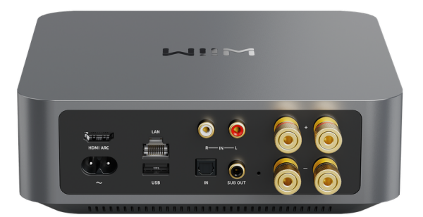 Wiim Amp Pro Streaming Stereo Amplifier Space Grey