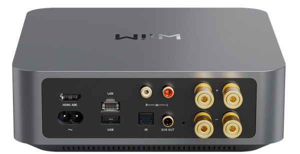 Wiim Amp Pro Streaming Stereo Amplifier Space Grey