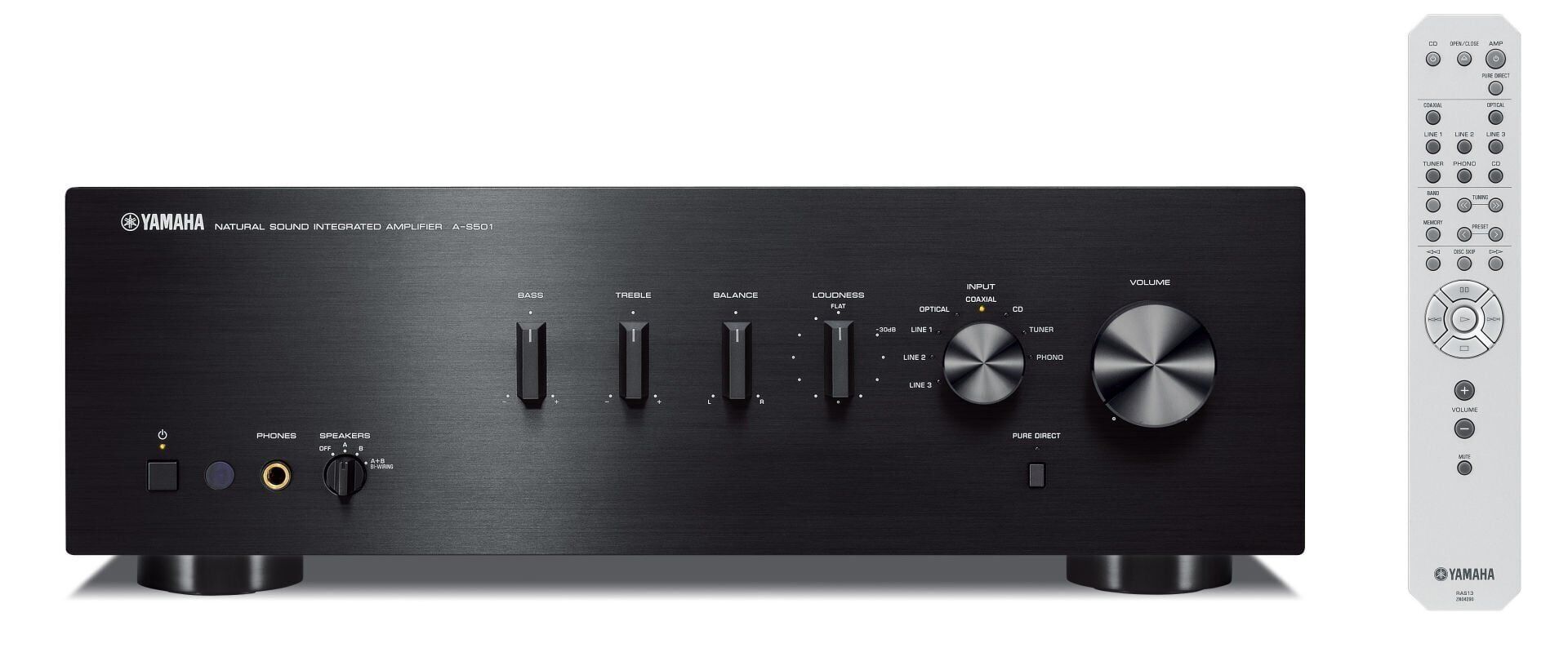 Yamaha A-S501 Stereo Amplifier / Siyah | Entegre Ampliler | Dikmen