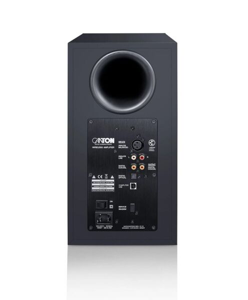 Canton Smart GLE 3 S2 Aktif Kablosuz Raf Tipi Hoparlör Çift Siyah