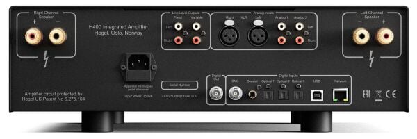 Hegel H400 Streaming Amplifikatör