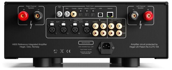 Hegel H600 Streaming Amplifikatör