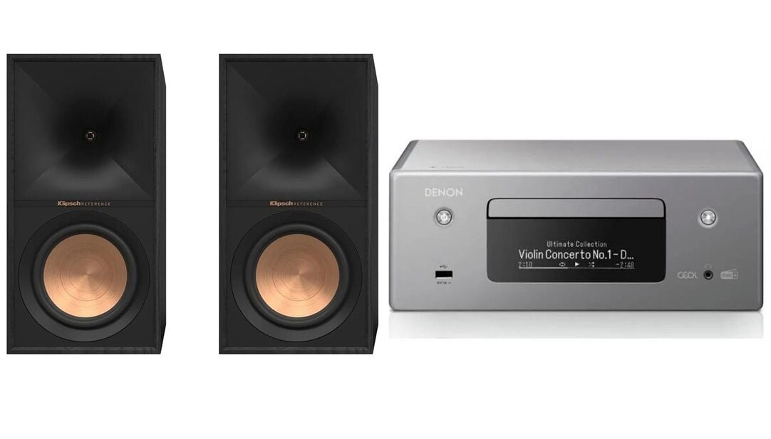 Denon RCD N11DAB&Klipsch R-60M Network Müzik Sistemi