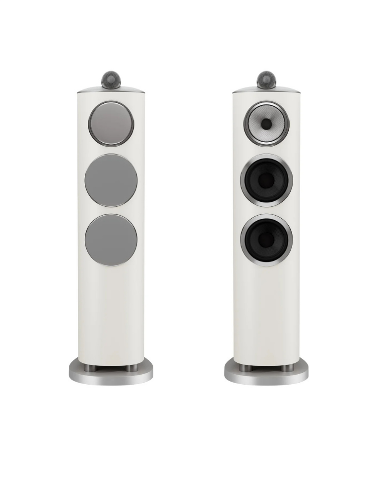 Bowers & Wilkins 804 D5 Kule Tipi Hoparlör Çift White