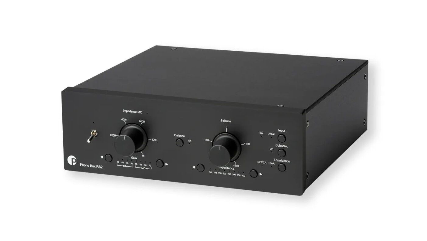 Pro-ject Phono Box RS2 Pikap Pre-amplifier Siyah