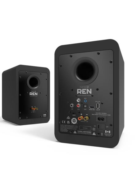 Kanto RENMB-C Aktif Bluetooth Hoparlör Çift Mat Siyah