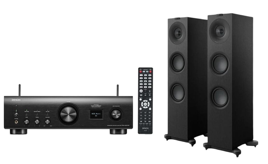 Denon PMA-900H NE&Kef Q7 Meta Network Müzik Sistemi Mağaza Teşhir Ürünü