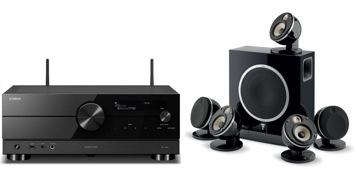 Yamaha RX-A2A&Focal Dome Flax 5.1 Sinema Sistemi