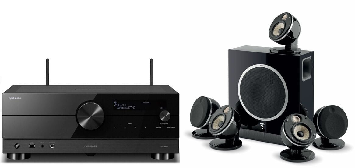 Yamaha RX-A2A&Focal Dome Flax 5.1 Sinema Sistemi