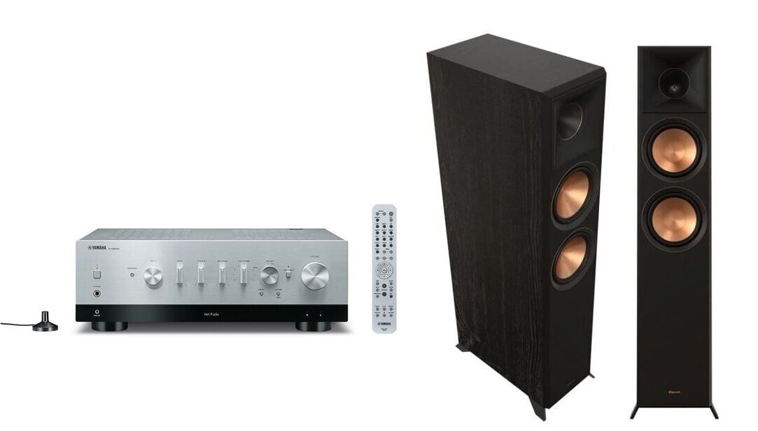 Yamaha R-N800A&Klipsch RP-6000F II Network Müzik Sistemi