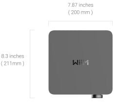 Wiim Amp Ultra Streaming Stereo Amplifier Space Grey