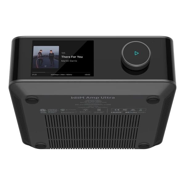 Wiim Amp Ultra Streaming Stereo Amplifier Space Grey