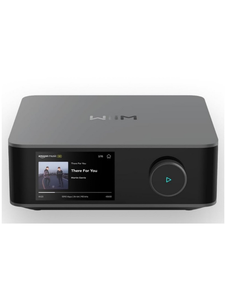 Wiim Amp Ultra Streaming Stereo Amplifier Space Grey