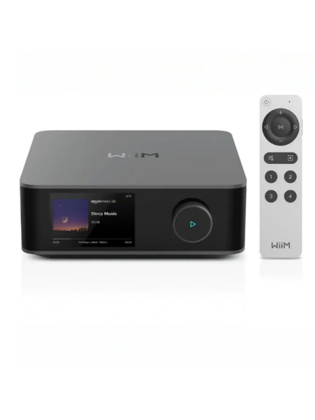 Wiim Amp Ultra Streaming Stereo Amplifier Space Grey