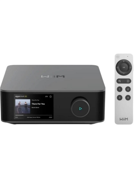 Wiim Amp Ultra Streaming Stereo Amplifier Space Grey