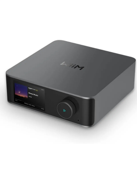 Wiim Amp Ultra Streaming Stereo Amplifier Space Grey