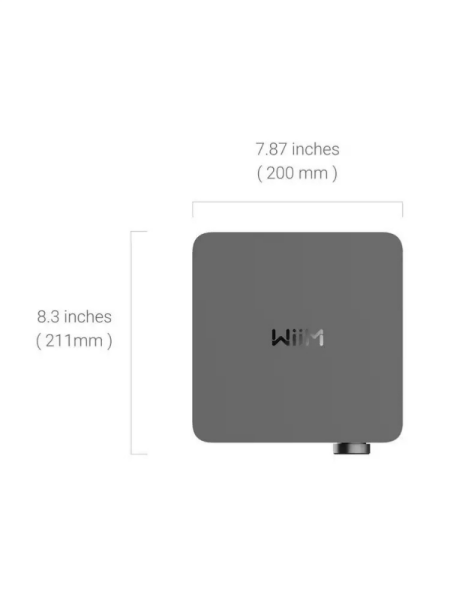 Wiim Amp Ultra Streaming Stereo Amplifier Space Grey