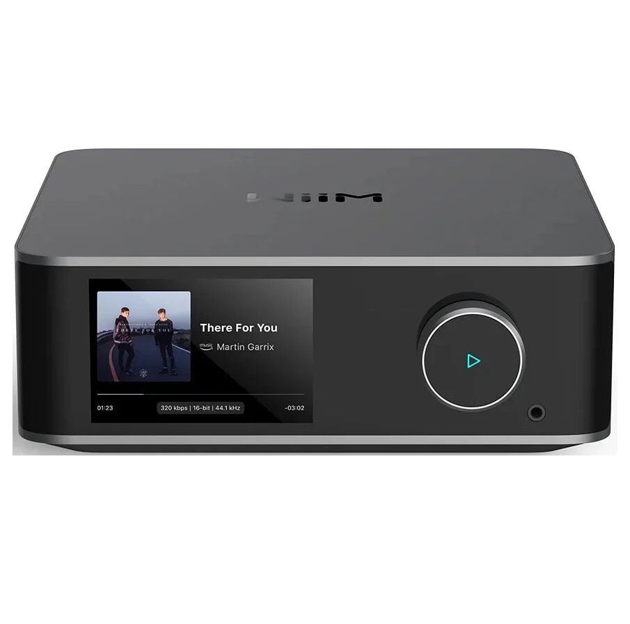 Wiim Amp Ultra Streaming Stereo Amplifier Space Grey