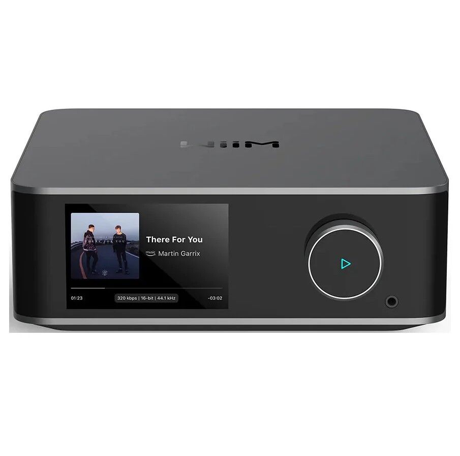 Wiim Amp Ultra Streaming Stereo Amplifier Space Grey