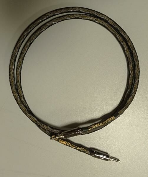 Kimber GQMINI-CU 3,5mm-3,5mm AUX Kablo 1mt