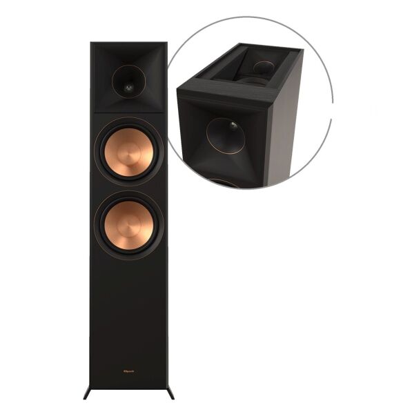 Klipsch RP-8060FA II Dolby Atmos Özellikli Kule Tipi Hoparlör Çift Ceviz