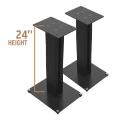 Klipsch KS-24 Hoparlör Standı Çift Siyah