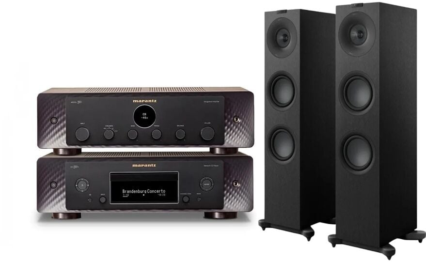Marantz Model 50&CD50N&Kef Q7 Meta Network Müzik Sistemi