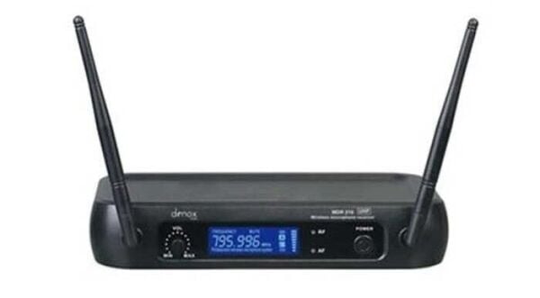 Denox MDR-210 Yaka UHF Band Kablosuz Yaka Mikrofon Seti