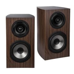 Cabasse Antigua MC170 Raf Tipi Pasif Hoparlör Çift Dark Oak