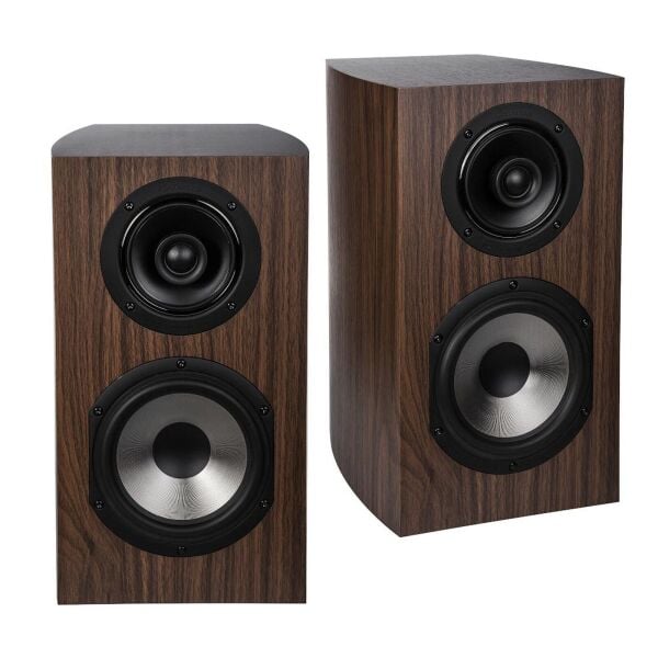 Cabasse Antigua MC170 Raf Tipi Pasif Hoparlör Çift Dark Oak