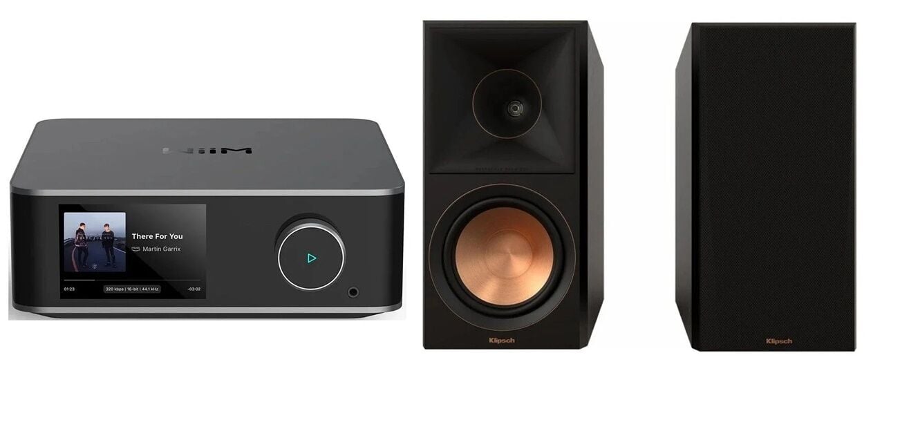 Wiim Amp Ultra&Klipsch RP-600M II Network Müzik Sistemi