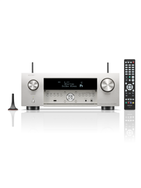 Denon AVC-X4800H 9.4 Ch 8K AV Amplifier Siver