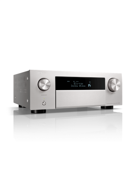 Denon AVC-X4800H 9.4 Ch 8K AV Amplifier Siver